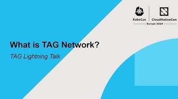 What is TAG Network? | TAG Lightning Talk