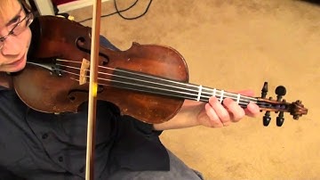 Old Joe Clark fiddle playalong (basic version) medium