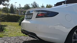 Saab 9-5 NG Hirsch Style Diffuser + Spoiler Install Part2