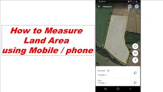 How to measure land area using mobile phone screenshot 4