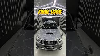  Fortuner Teflon coating and ceramic coating after 👀