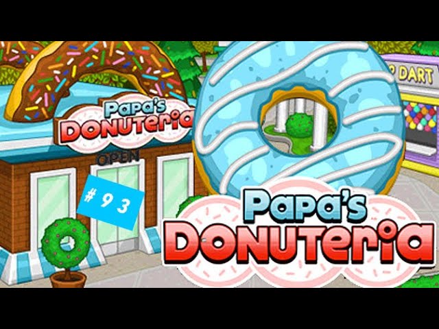 Papa's Donuteria To Go! - Introduction and First Day 