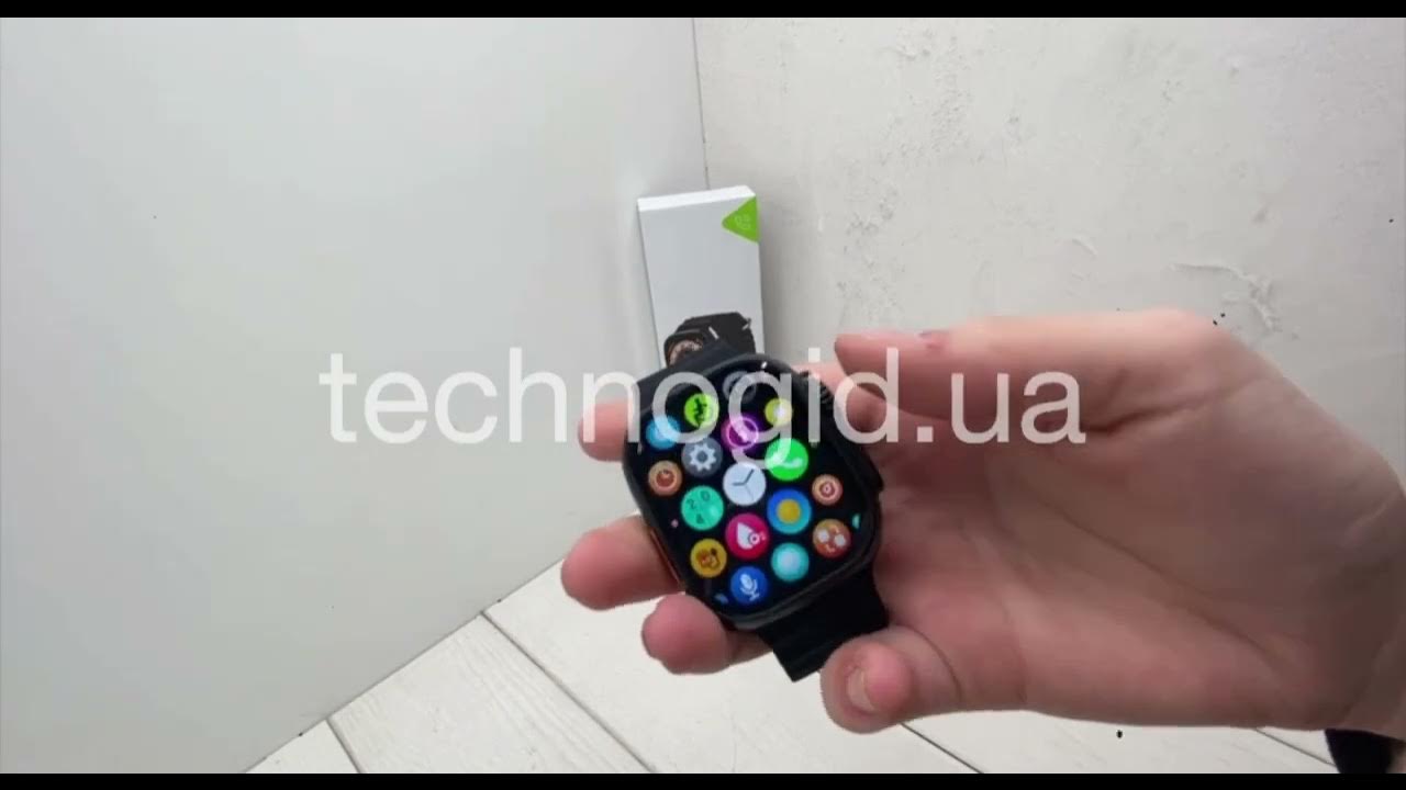 Смарт часы BOROFONE BD3 Ultra - YouTube
