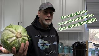 How to Make Sauerkraut That's Better than Store Bought!