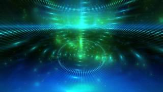 4K Expanding Blue Green Waves Stage 2160p Motion Effect