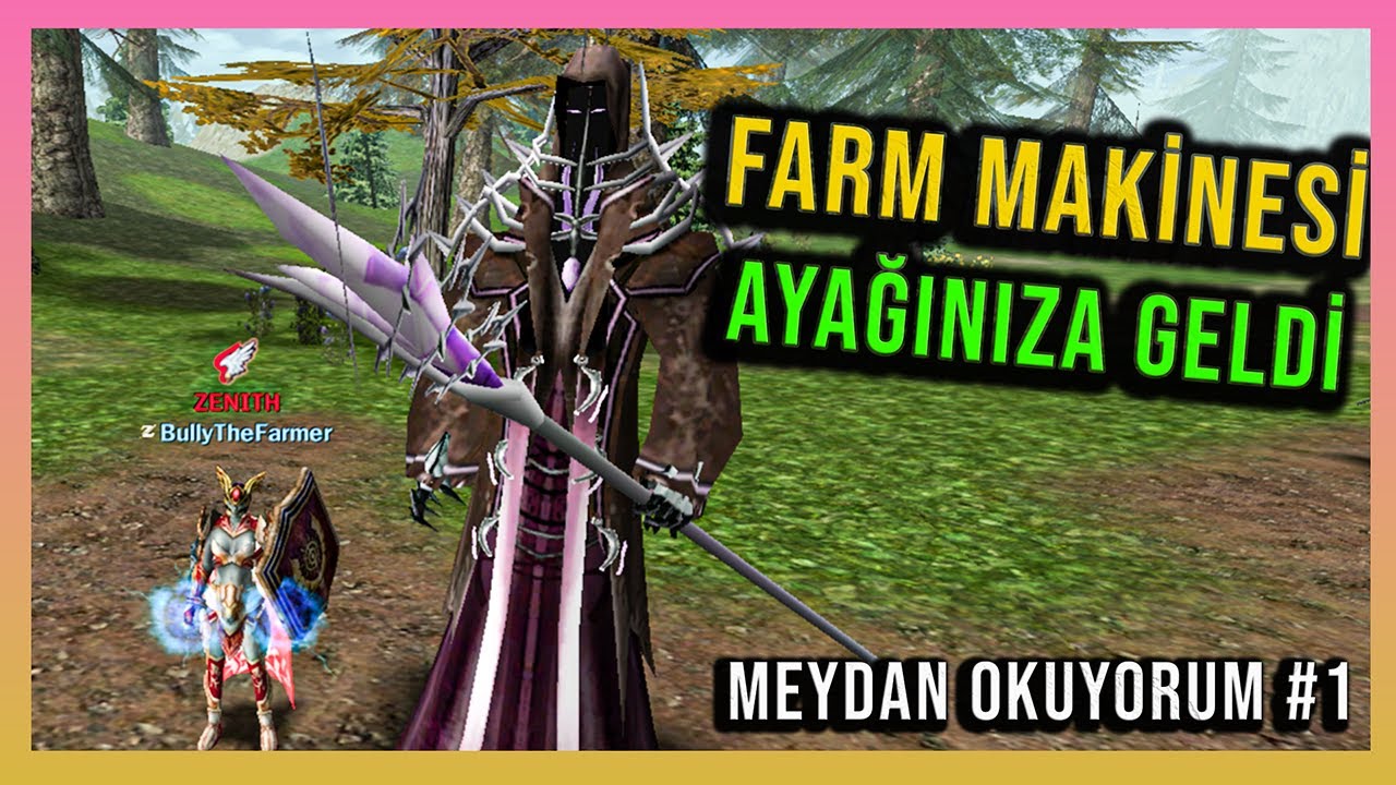 KÖTÜ BİR BAŞLANGIÇ... | MEYDAN OKUYORUM #1 | Knight Online Farm | ZERO