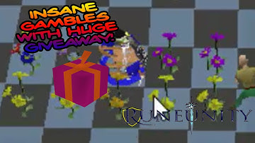 RuneUnity: Opening 100 Donator Boxes | Huge Flower Poker Pots! and GIVEAWAY!