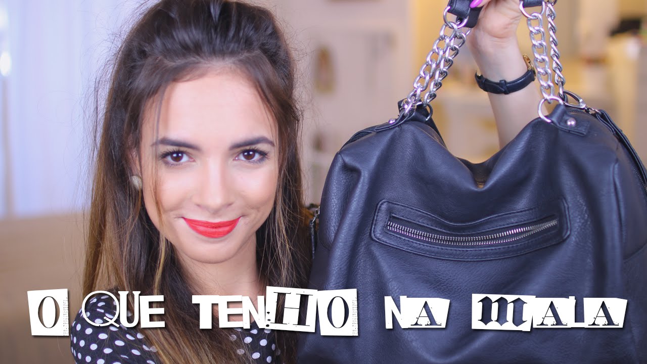 O Que Tenho Na Mala | A Maria Vaidosa