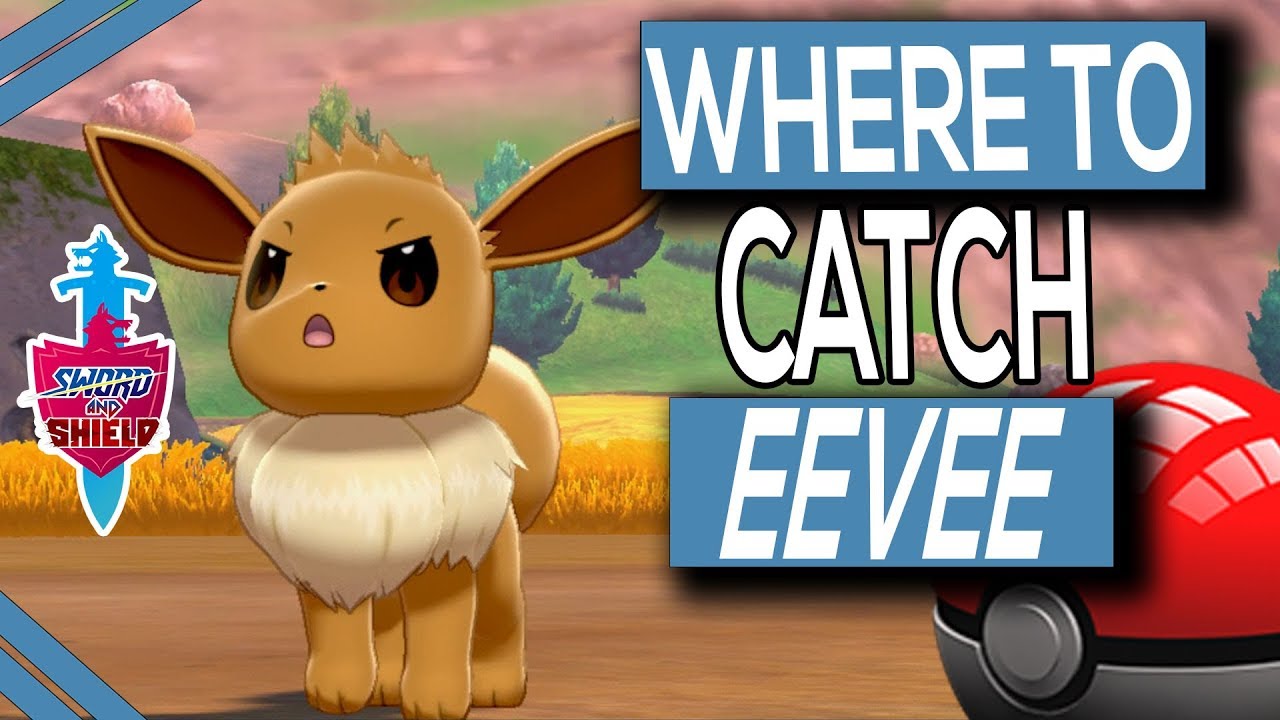 Pokemon Sword & Shield - How to CATCH ALL Eevee Evolutions in the WILD 