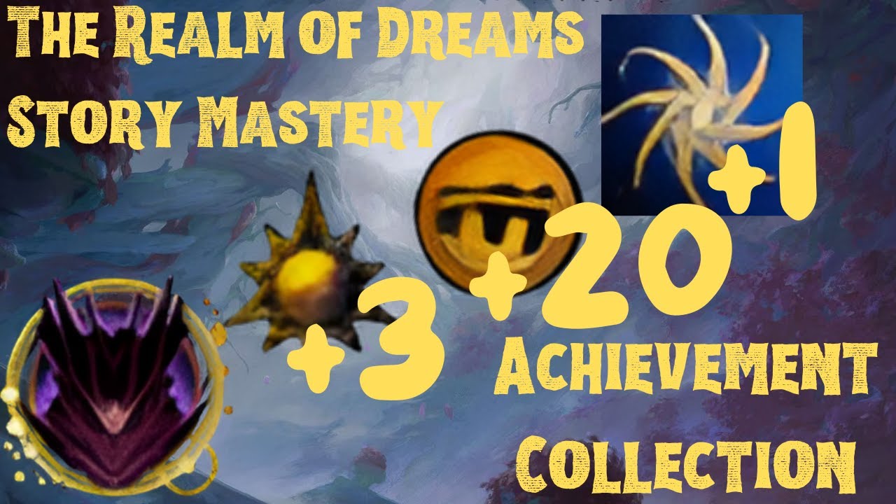 Guild Wars 2 | The Realm of Dreams within Inner Nayos The Story Mastery Achievement Collection