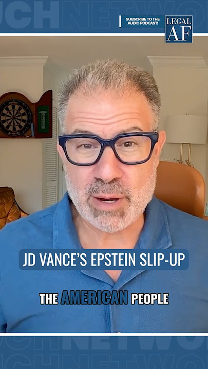 JD Vance Accidentally Spills Truth