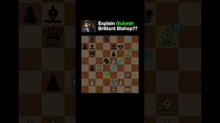 Gukesh is brilliant #chess #foryou #shorts #shortvideo