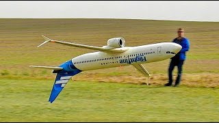 WOW !!! STUNNING !!! RC BOEING 737 MAX 8 FREEWING AL37 SCALE MODEL ELECTRIC AIRLINER / FLIGHT DEMO