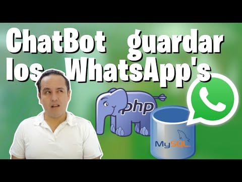 Guardar en la base de datos los WhatsApp en PHP