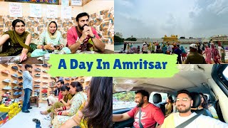 Viah To Baad Navi Jodi Pehli Var Gyi Amritsar 😍 | Aman Nu Lejana Pya Hospital 😕 | Amanjass Vlogs |