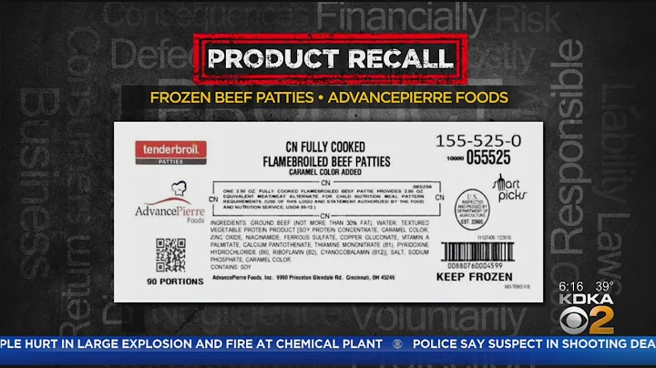 Frozen Beef Patties Recalled Due To Possible Plastic Contamination