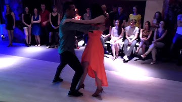 Carlos Oliveira & Alina Mikityuk & Maxim Mikityuk - Zouk Presentation, Irkutsk 2016