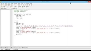 40 - C/C++ Sorting Array (Pashto)