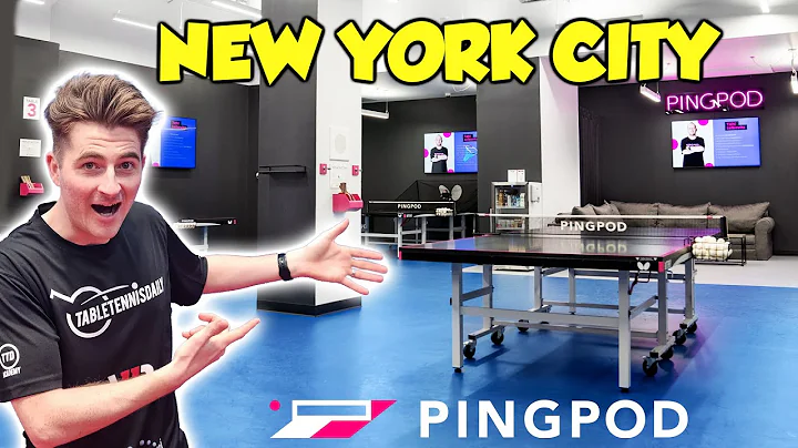 Worlds Most High Tech Table Tennis Club | PINGPOD