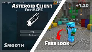 Asteroid Client For Mcpe 1.20 Client With All Features Smooth Client