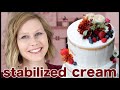 How to Stabilize Whipped Cream | EASY!
