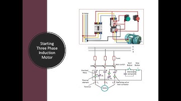 Starting three phase induction motor