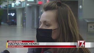 Reunion at RDU after family members escape war-torn Ukraine