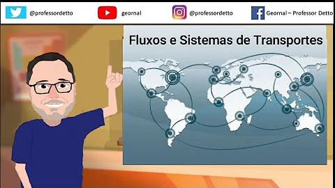O que pode ser transportados por fluxos materiais?
