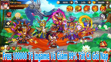 Võ Thần Tam Quốc - Bản Lậu Free 100000 Tệ Mỗi Ngày Tặng Full Tướng Sau 7 Ngày Và Max VIP 20 (X7Game)