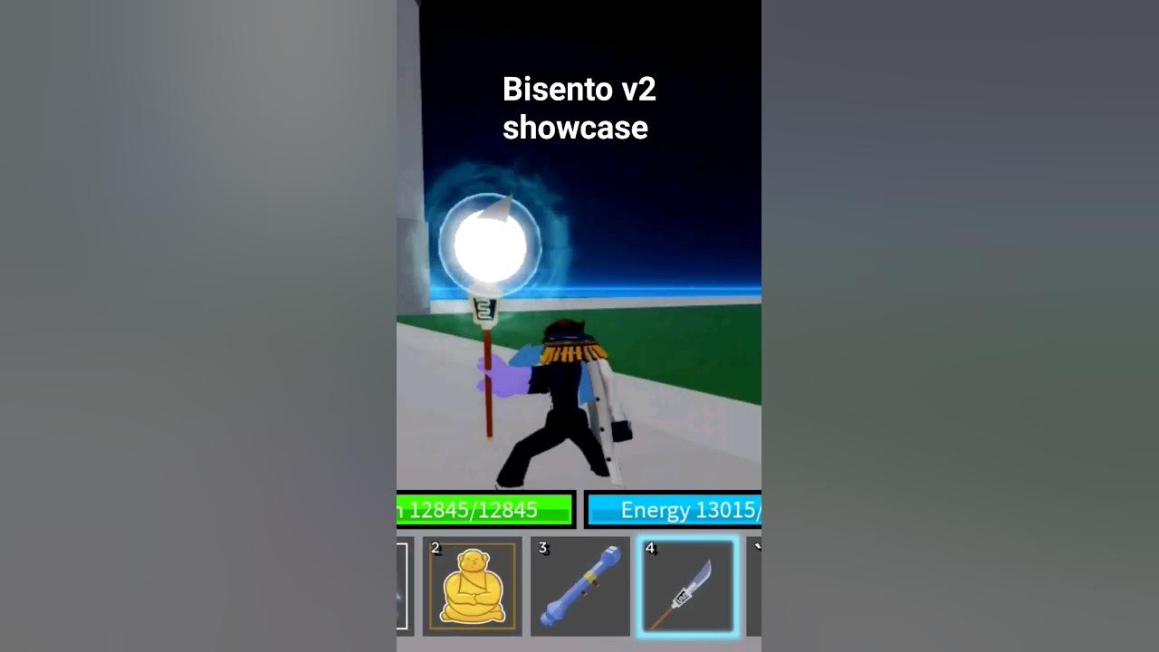 Bisento V2 combo💨 #bloxfruits #roblox #bloxfruit #onepiece #onepieceg, One Piece Game