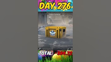 A Case A Day Until I Get A Gold! (Day 276) #shorts #cs2 #csgo #knife #gloves #gaming #gold