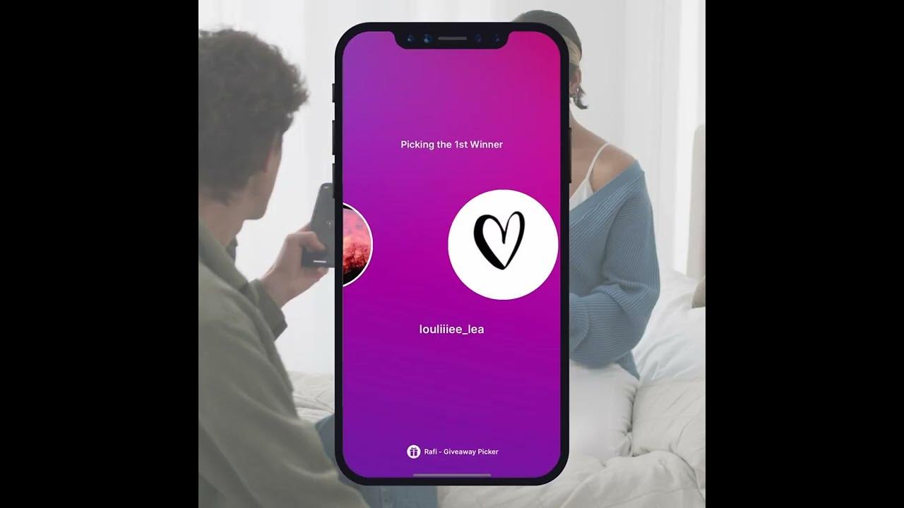 Rafi: Random Comment Giveaway Picker for Instagram