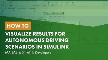 How to Visualize Results for Autonomous Driving Scenarios in Simulink | MATLAB & Simulink Developers