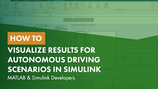 Celebrity How to Visualize Results for Autonomous Driving Scenarios in Simulink | MATLAB & Simulink Developers Wealth