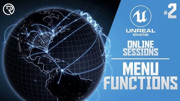 Unreal Engine 4 Tutorial - Online Sessions Part 2: Menu Functions