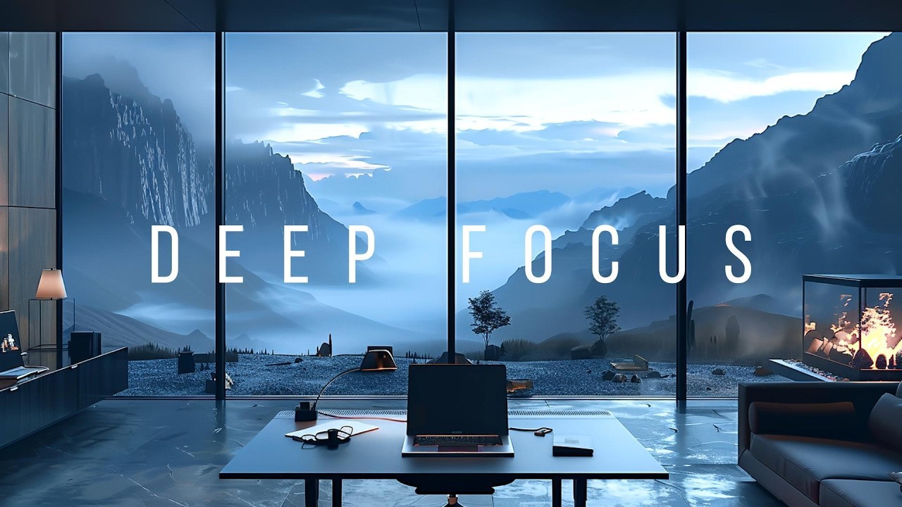 Deep Focus Music for Deep Work & Productivity – 2 Hours (No Lyrics)