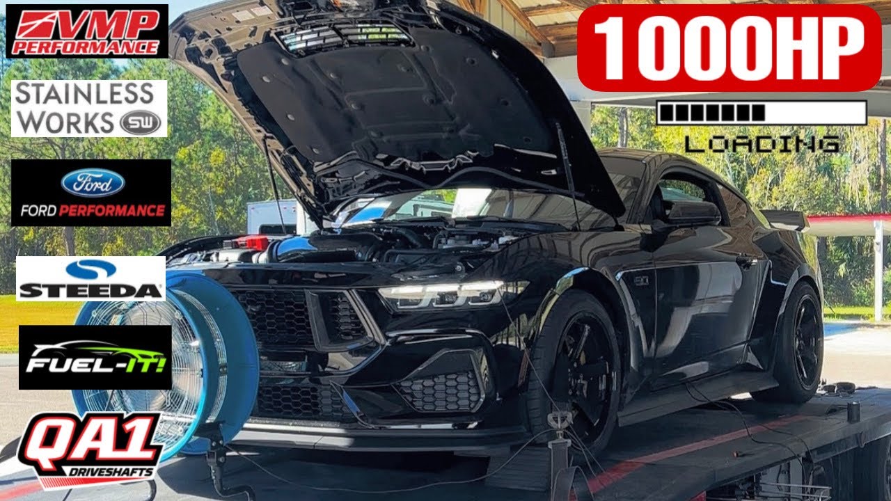 Building A 1000hp 2024 Ford Mustang - Support Mods