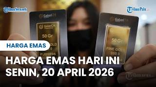 Harga Emas Hari Ini Senin 20 April 2026, Emas Antam Anjlok Rp 44 Ribu, Cek Harga Emas Terbaru