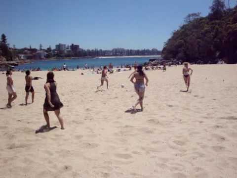 Female soccer in Shelly Beach - Social BBQ ELC - N...