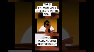 Batman &amp; Talia Al Ghul Made Sense In The DCAU #batman #animation #couple #dc #ranked #top5 #viral