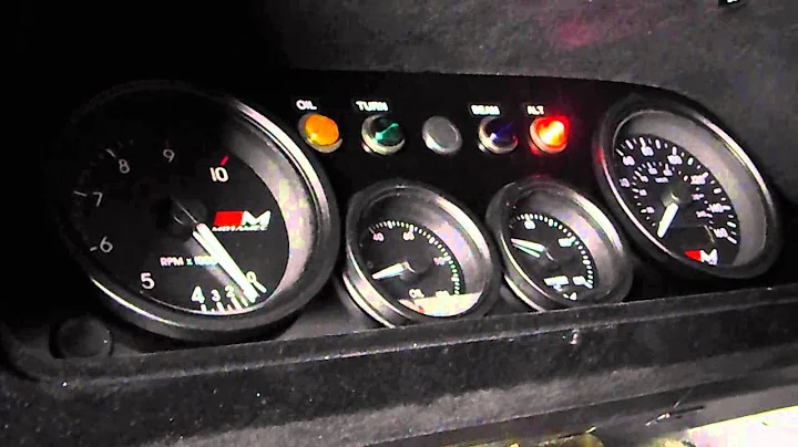 Motamec NEW High Quality Motorsport Stepper Motor Gauges