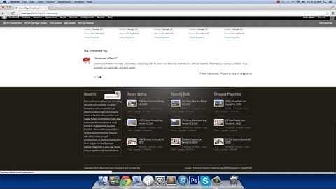 Changing the Footer Text - RealEstate Responsive Drupal Theme
