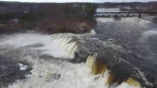 Flying Over Anniversary Park & Great Falls