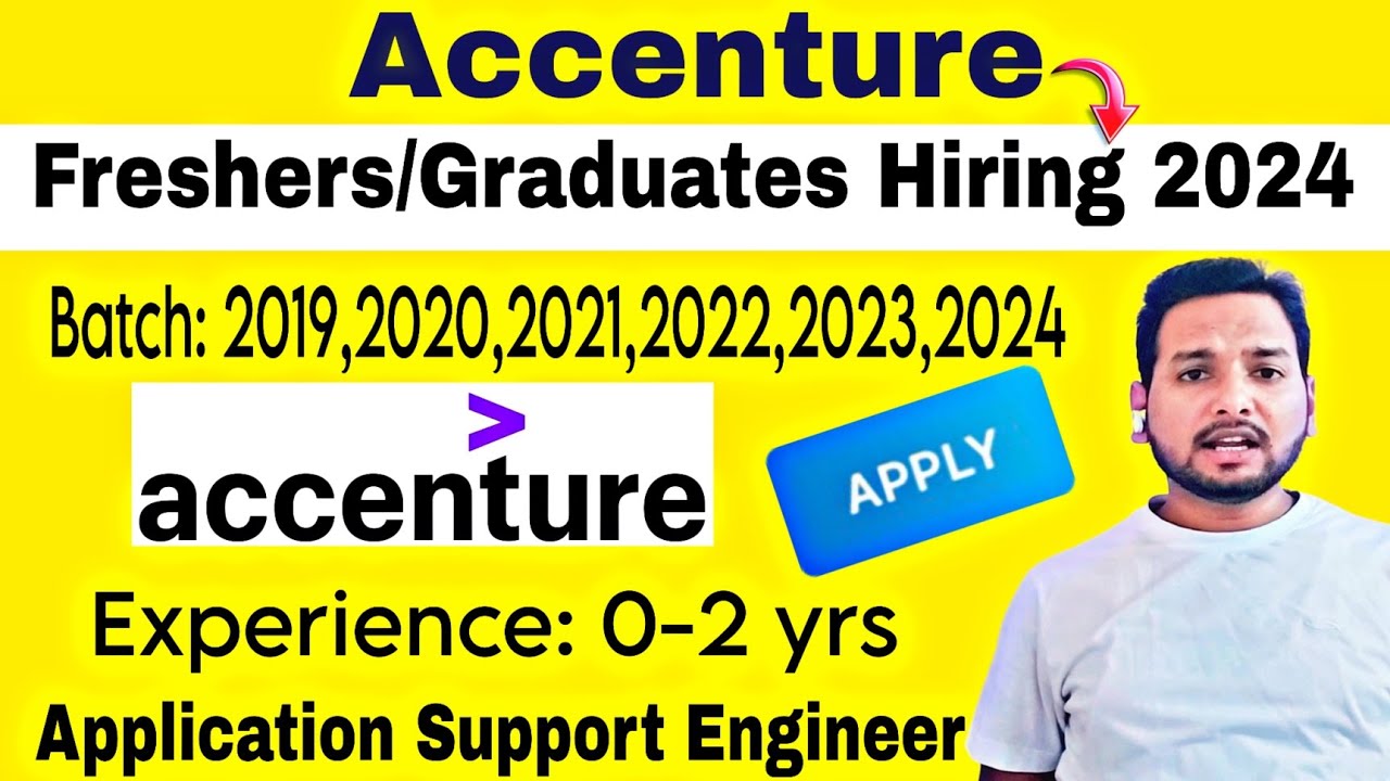 Accenture Biggest Off Campus Drive | Freshers Hiring 2024 | Direct Test ...