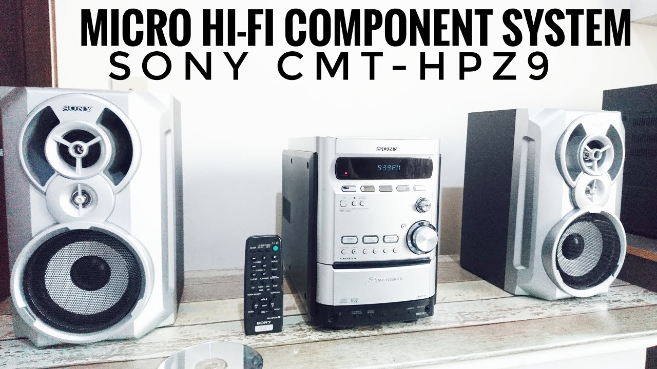 SONY CMT-HPZ9  Micro Hi-Fi Component System 