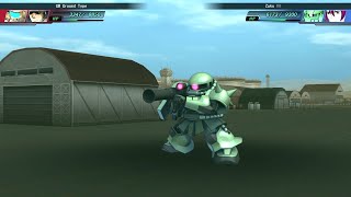 SD Gundam G Gen Genesis - MS-06 Zaku II (Saki Graham) (Mobile Suit Gundam: Cross Dimension 0079)