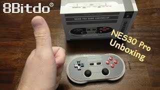8bitdo NES30 Pro Game Controller Unboxing