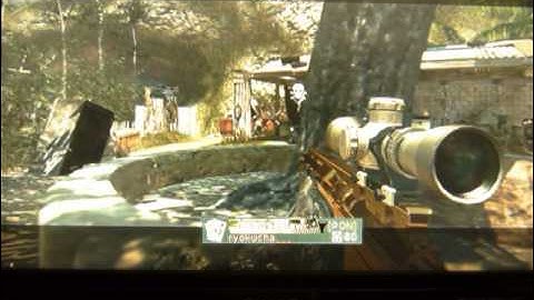 【COD:MW3】 S&D 縛り(CyAC)スナイパーで19k