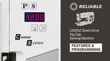 Features and Programming | 2300SZ Direct Drive Zig Zag Sewing Machine