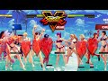 Street Fighter V AE Menat/Sakura/Kolin/Poison/Laura vs Ibuki/Juri/Cammy/R. Mika/Chun Li PC Mod